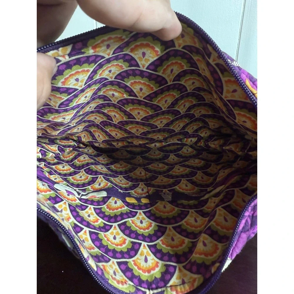 Vera Bradley Floral Hobo Bag Women's Quilted Shoulder Bag Purse‎